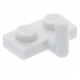 LEGO lapos elem 1x2 horoggal (5mm), fehér (4623/88072)